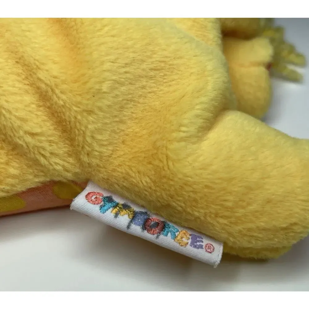 Vintage Gymboree Lion Plush Yellow Orange 5.5” Mini Small Stuffed Animal Lovey